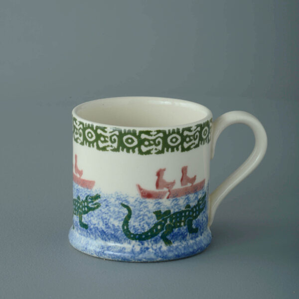 Alligator and Boat Mug Small