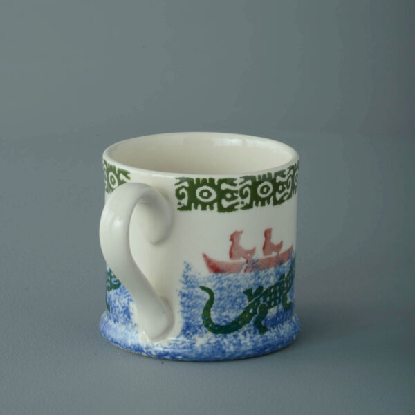 Alligator and Boat Mug Small