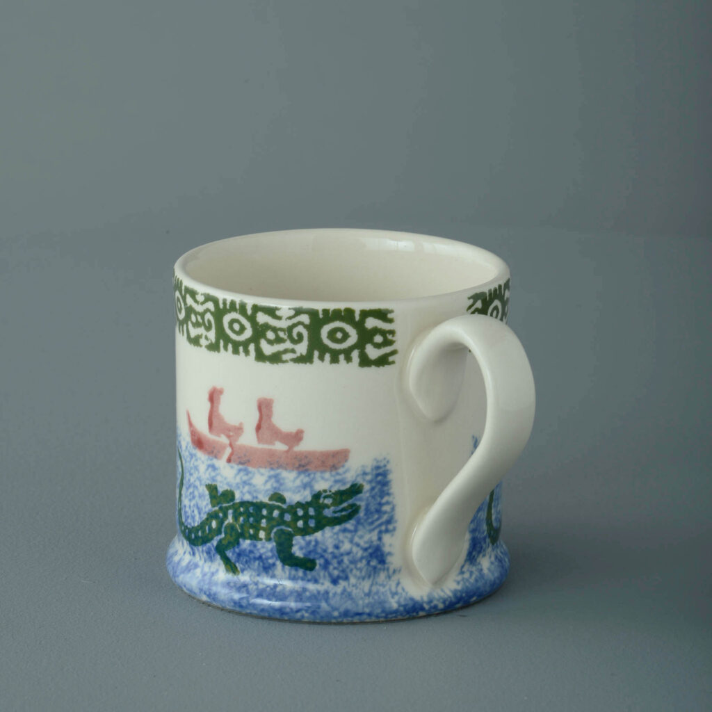 Alligator and Boat Mug Small