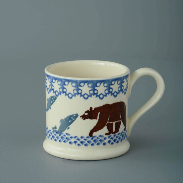 Bear and Fish Mug Small