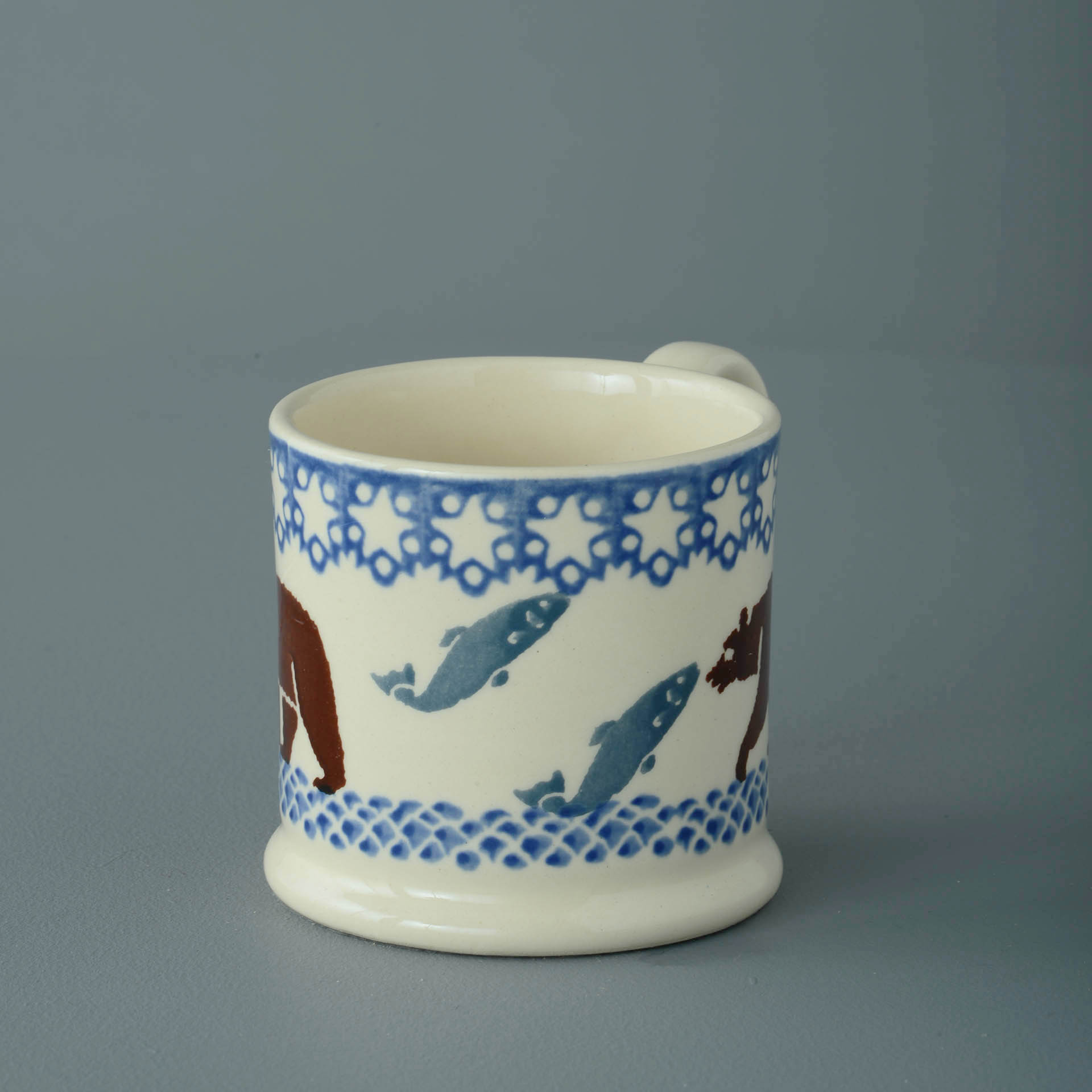 Bear and Fish Mug Small