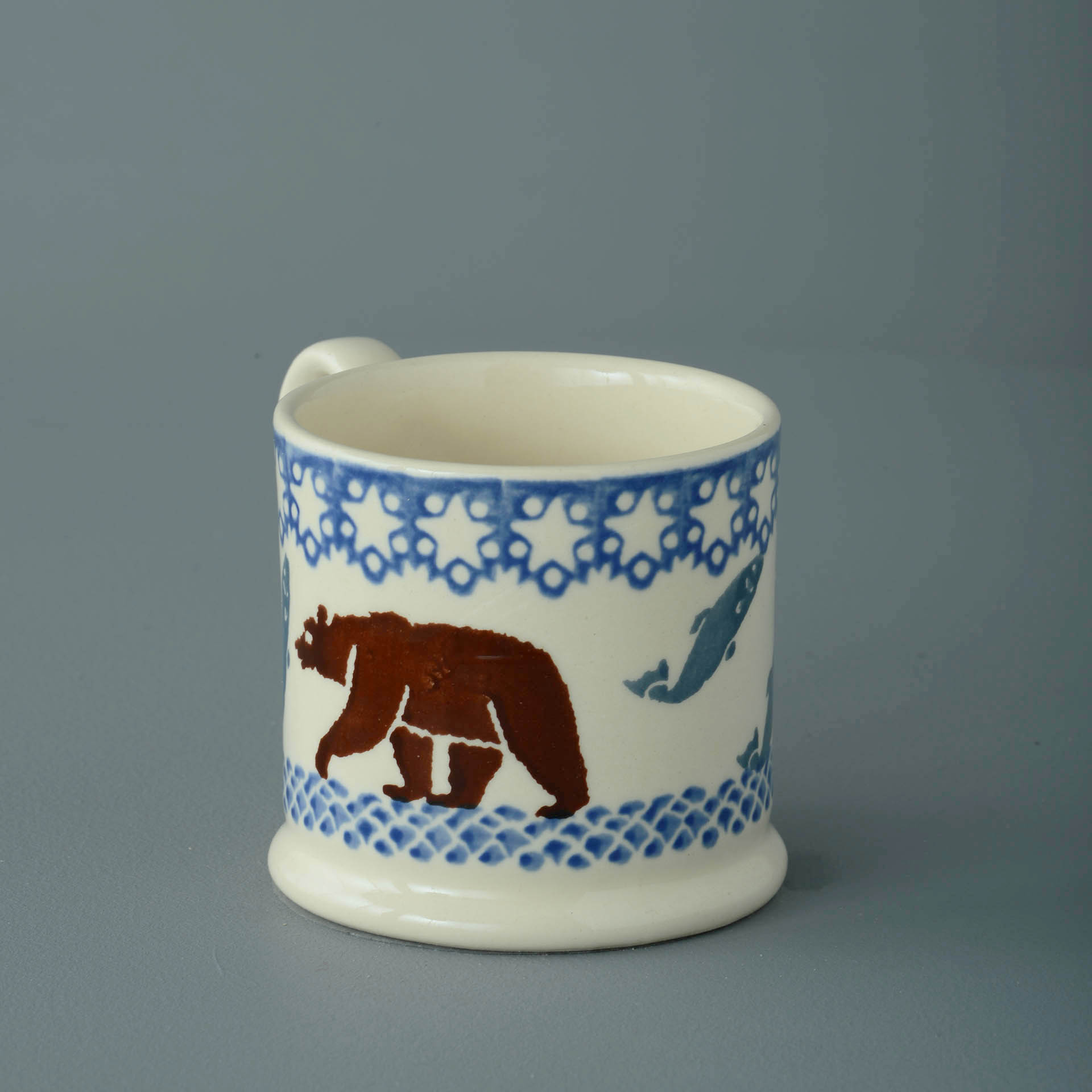 Bear and Fish Mug Small