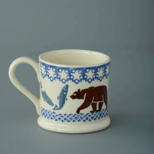 Bear and Fish Mug Small