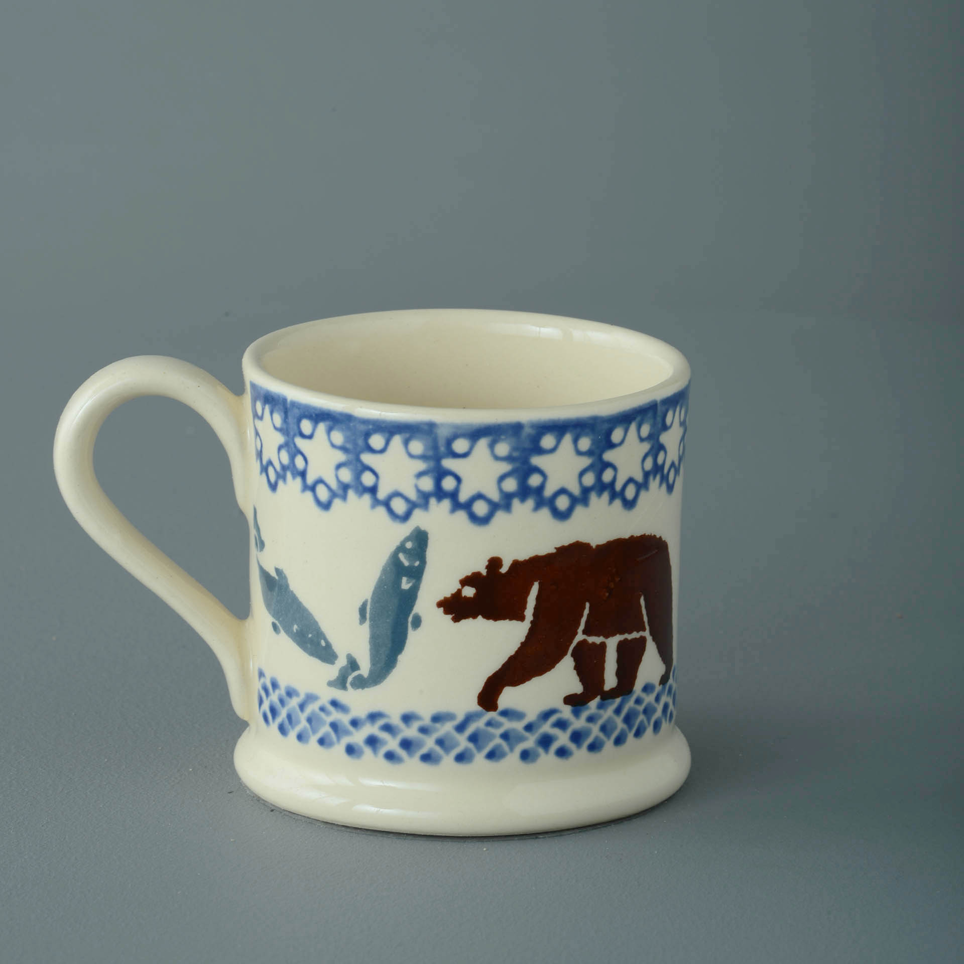 Bear and Fish Mug Small