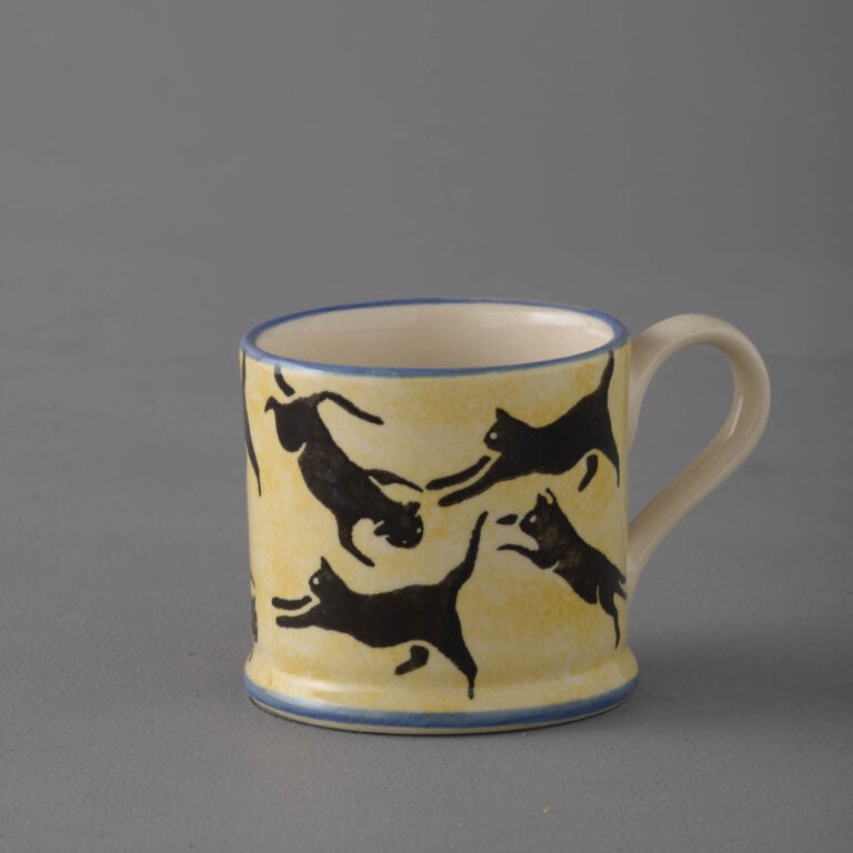 Cats Leaping Mug Small
