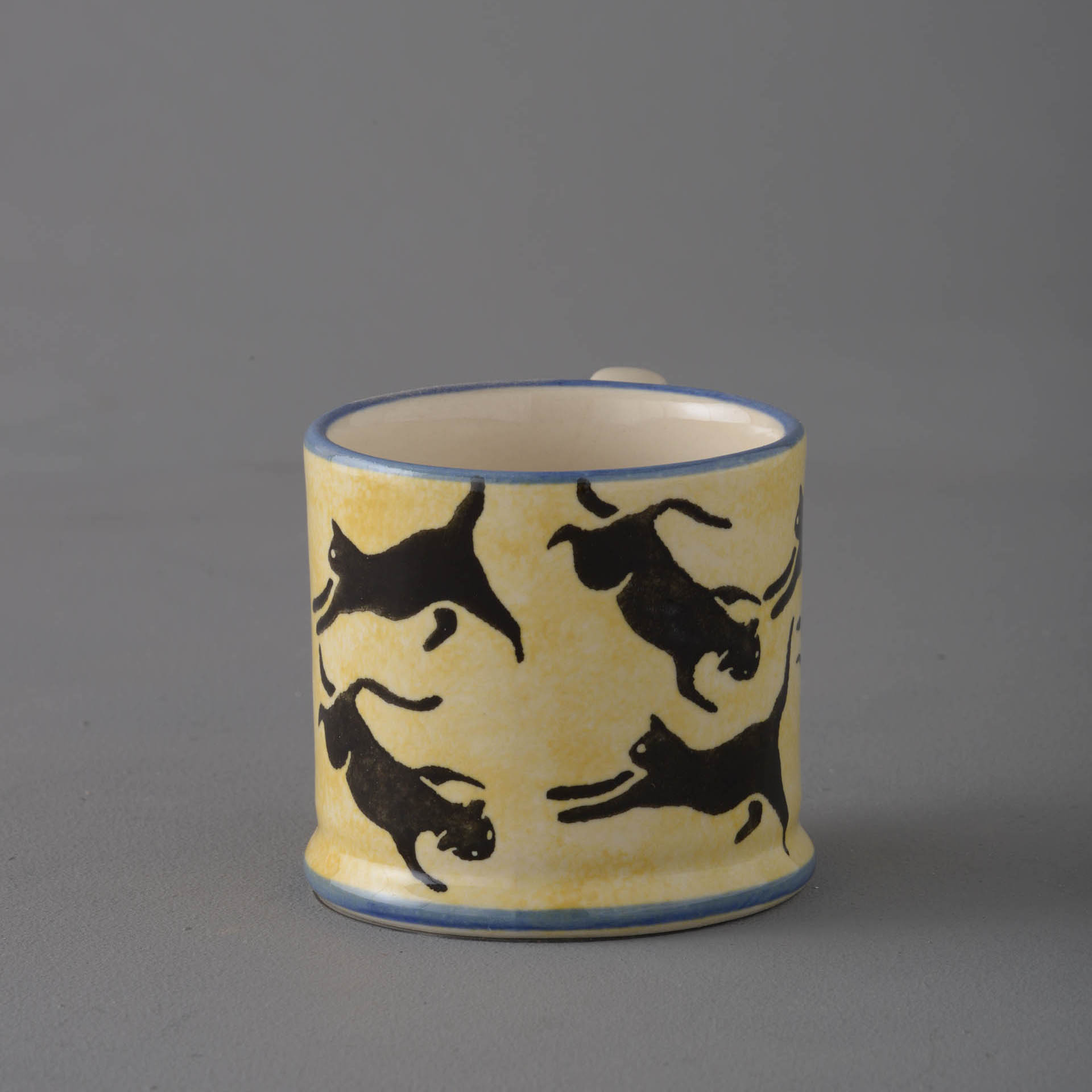 Cats Leaping Mug Small