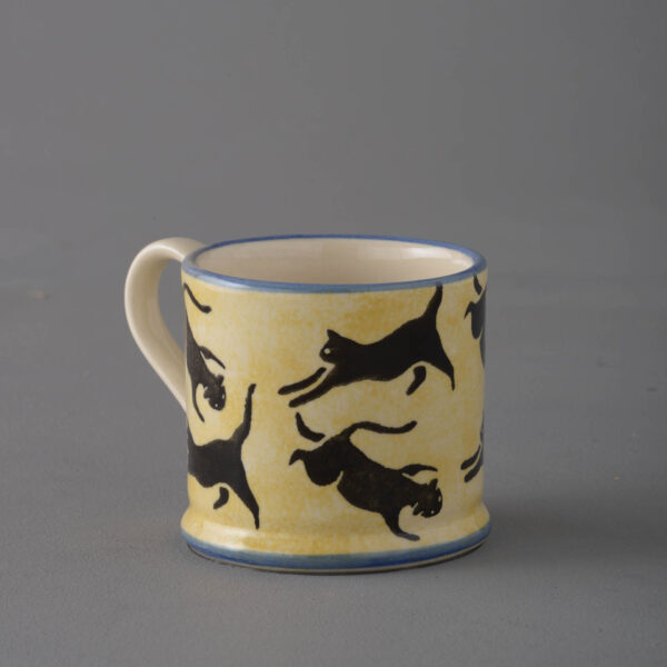 Cats Leaping Mug Small
