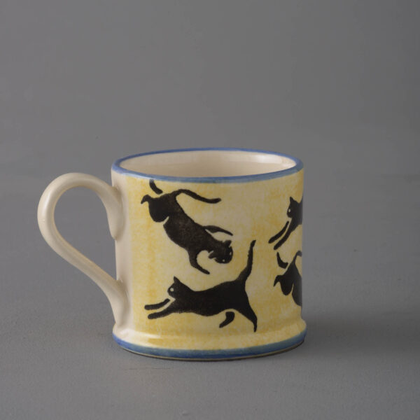 Cats Leaping Mug Small