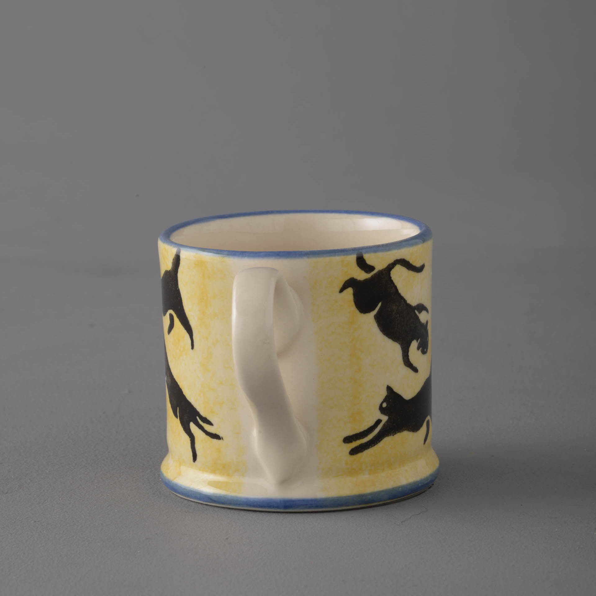 Cats Leaping Mug Small