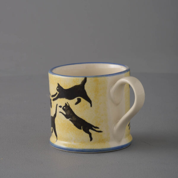 Cats Leaping Mug Small