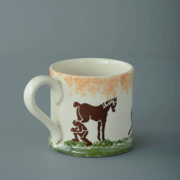 Cowboy and Farrier Mug Small