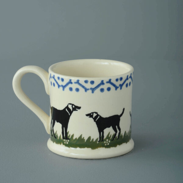 Dog Black Labrador Mug Small