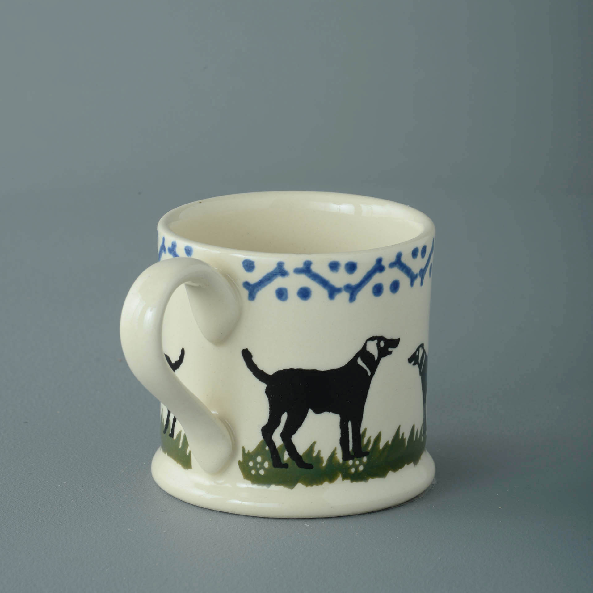 Dog Black Labrador Mug Small