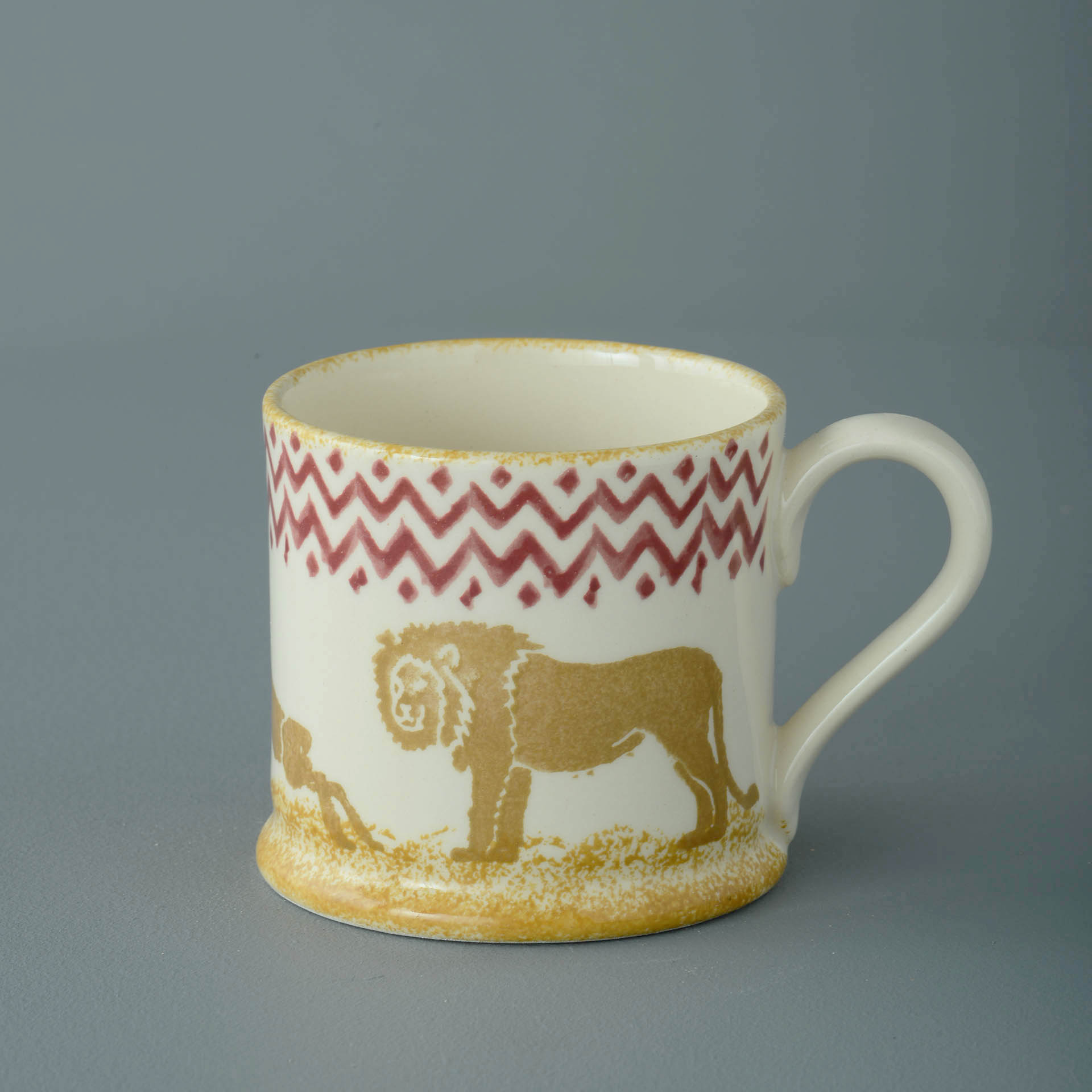 Lion and Antelope Mug Small
