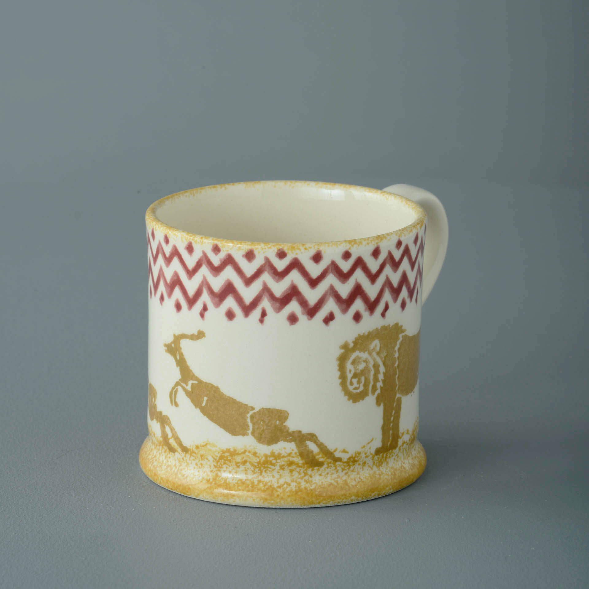 Lion and Antelope Mug Small