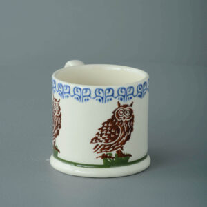 Owl On A Stump Mug Small