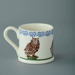 Owl On A Stump Mug Small
