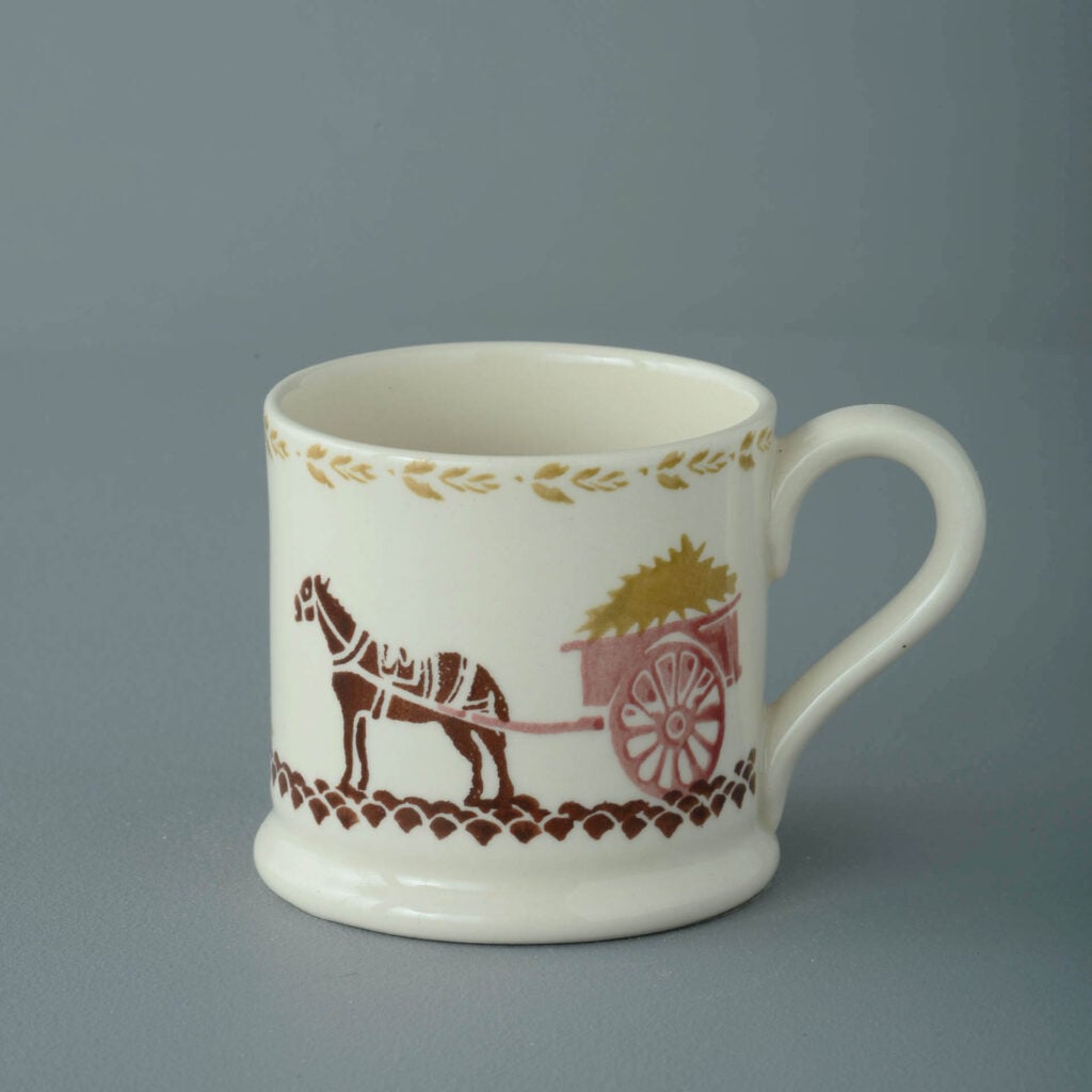 Reaper And Hay Cart Mug Small