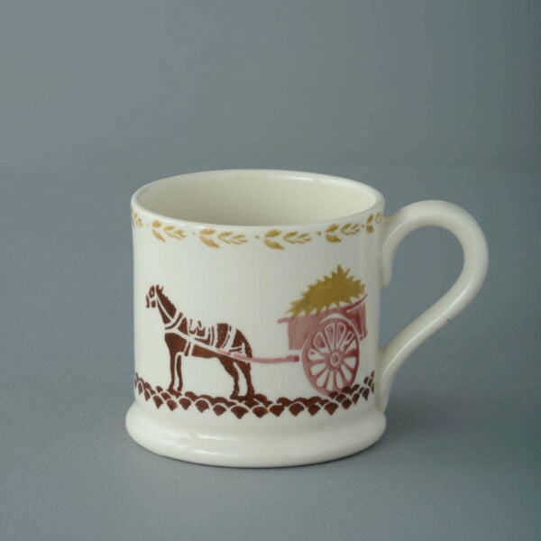 Reaper And Hay Cart Mug Small