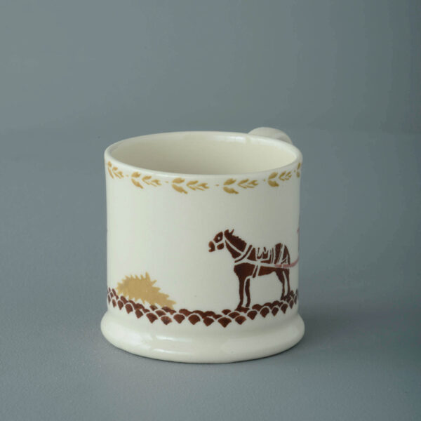 Reaper And Hay Cart Mug Small
