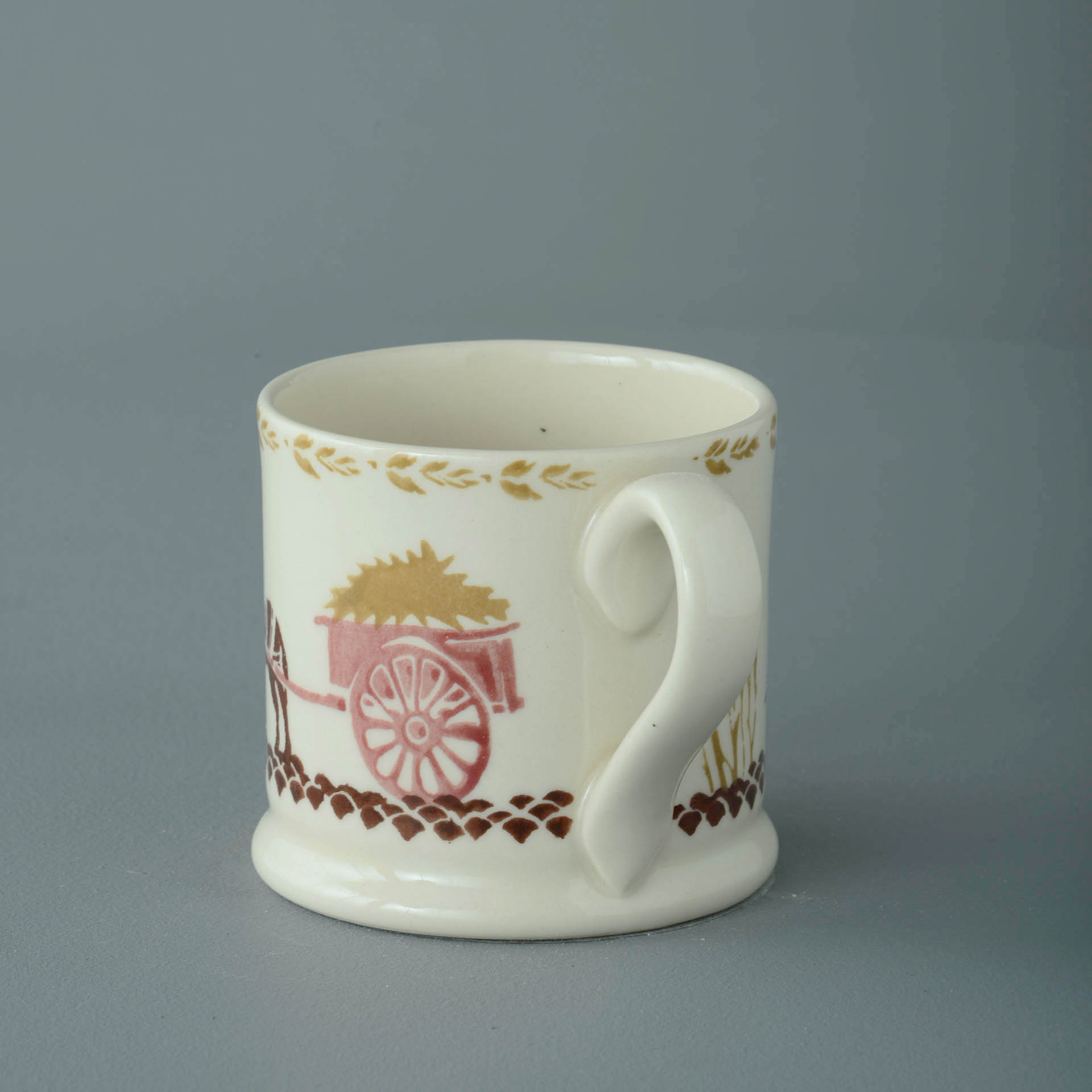 Reaper And Hay Cart Mug Small