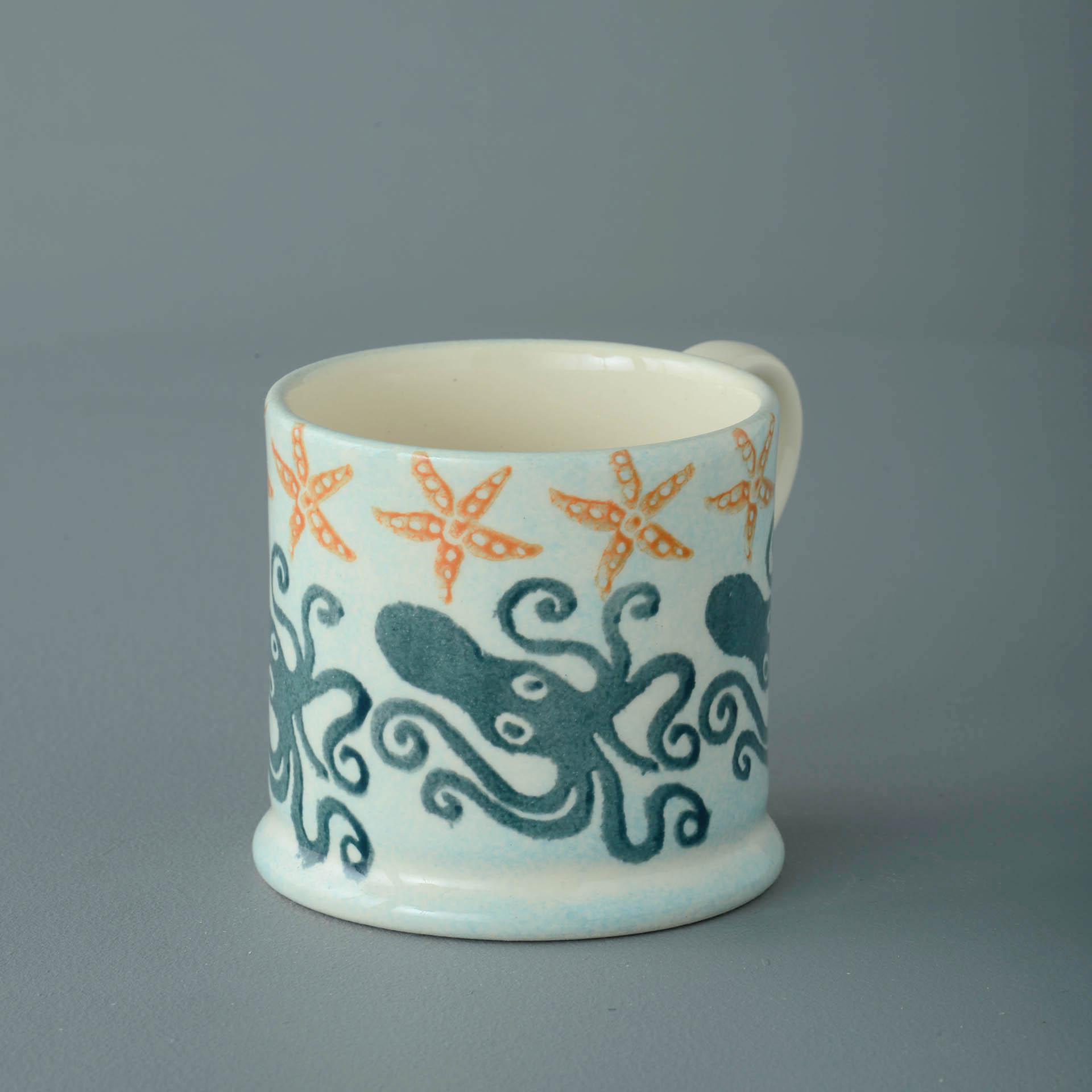 Squid and starfish Mug Small