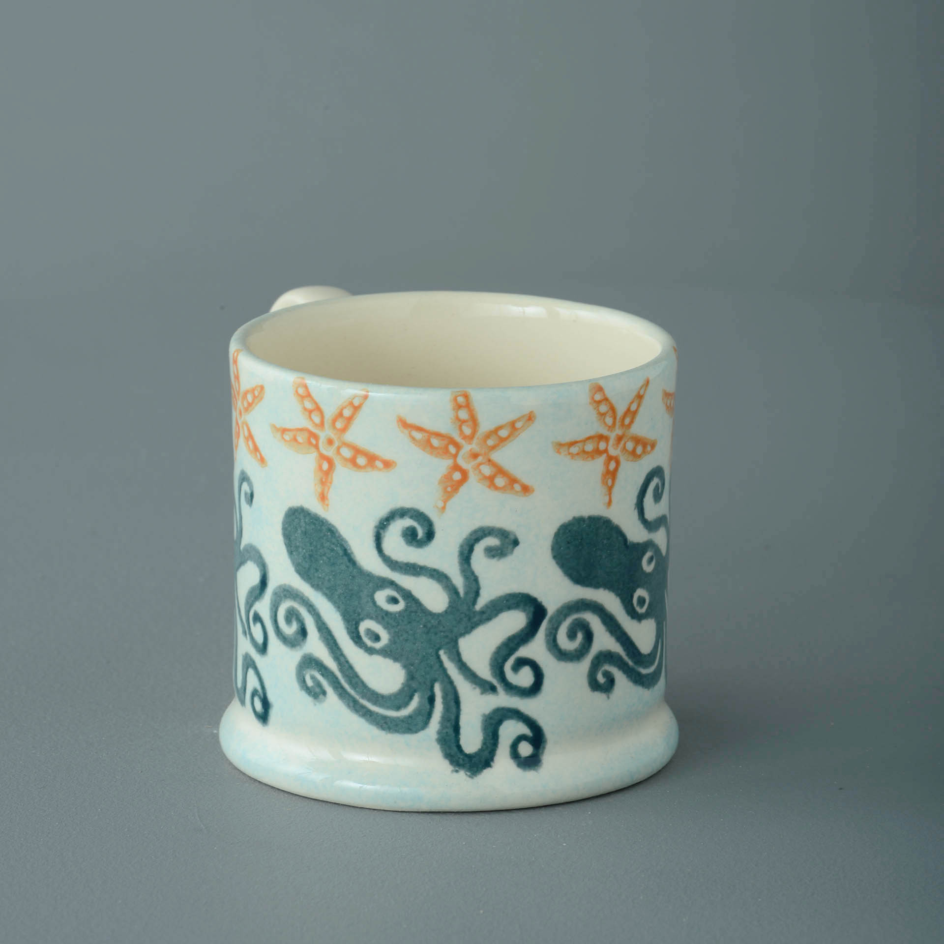 Squid and starfish Mug Small