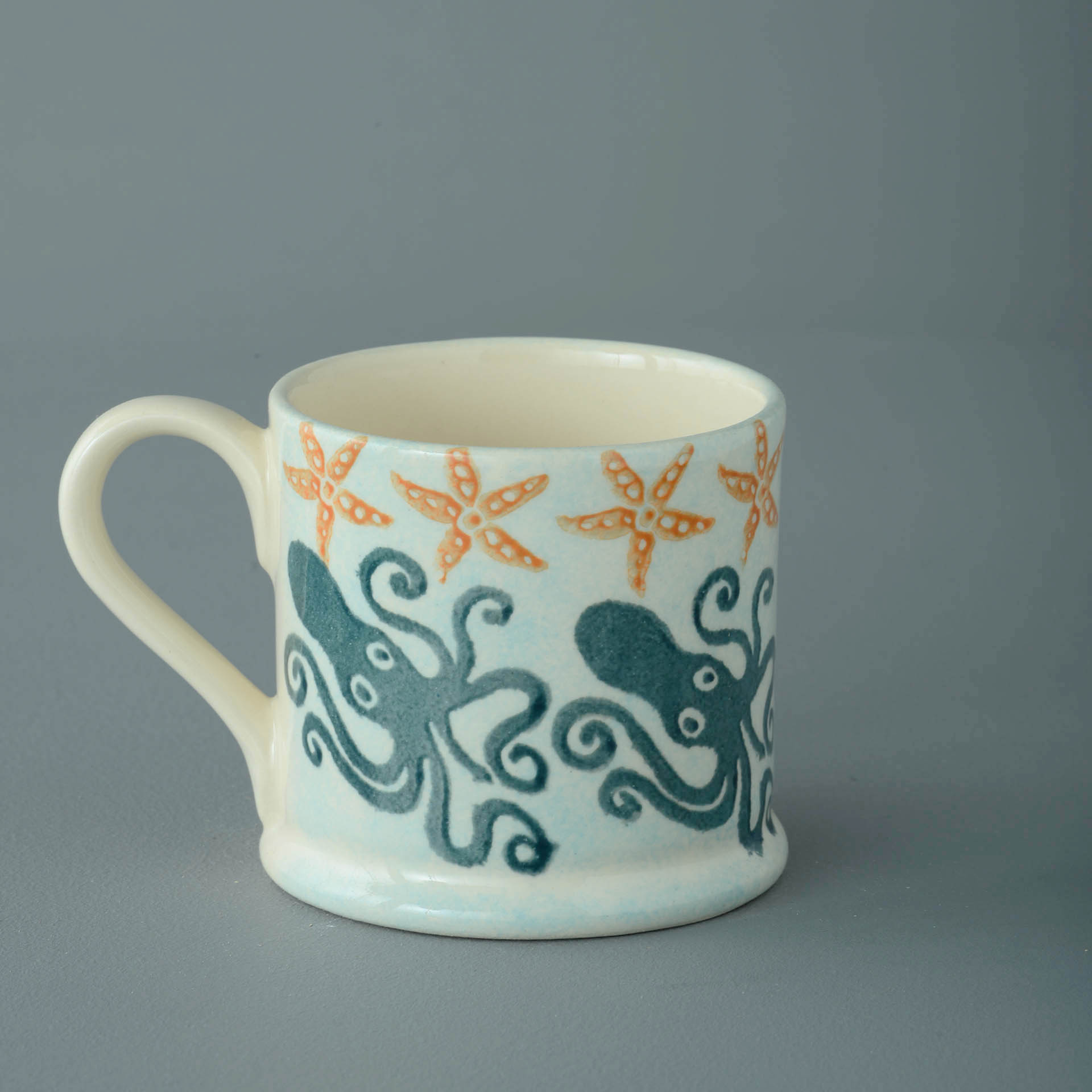 Squid and starfish Mug Small