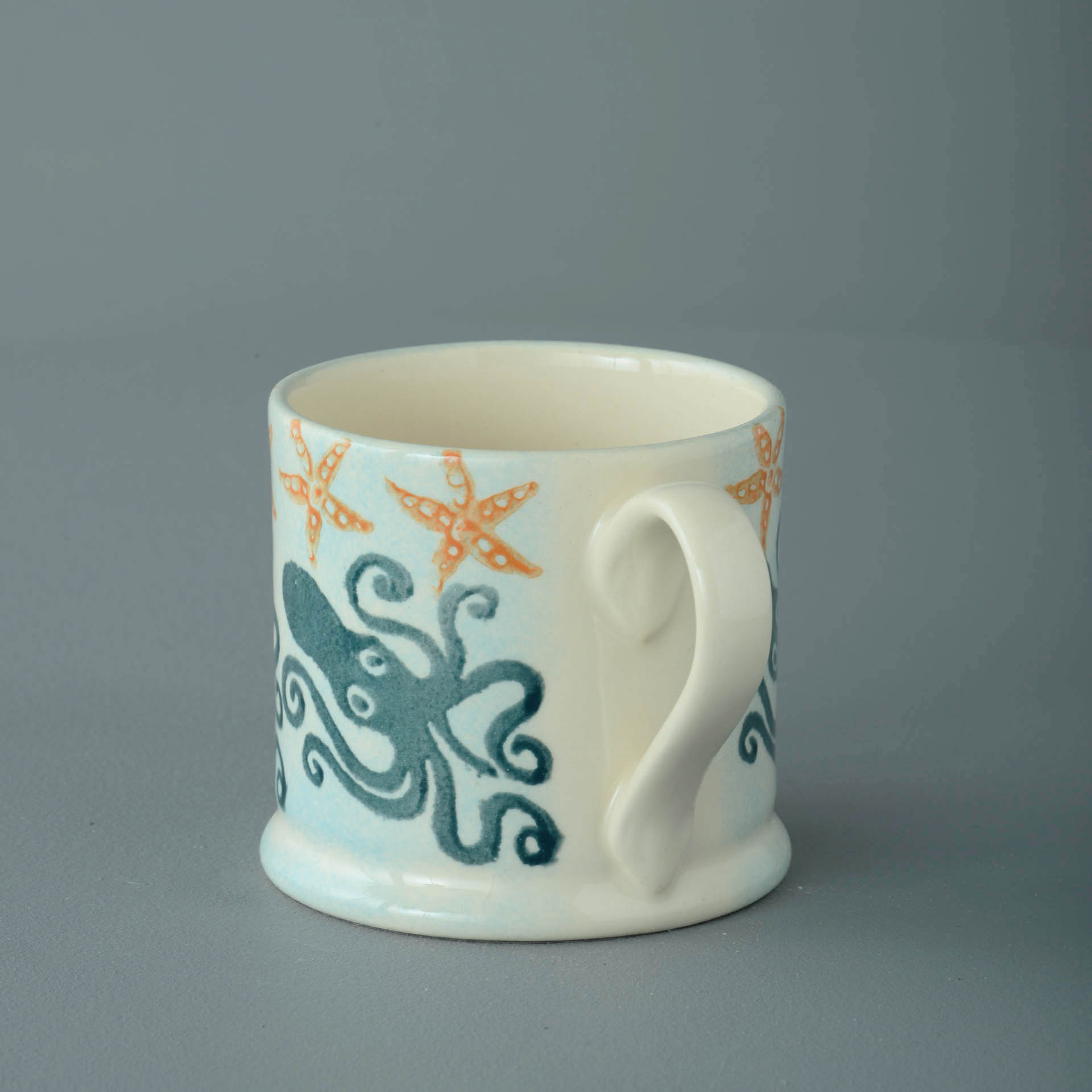 Squid and starfish Mug Small