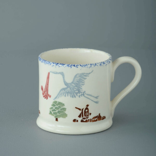 Stork & Baby Mug Small