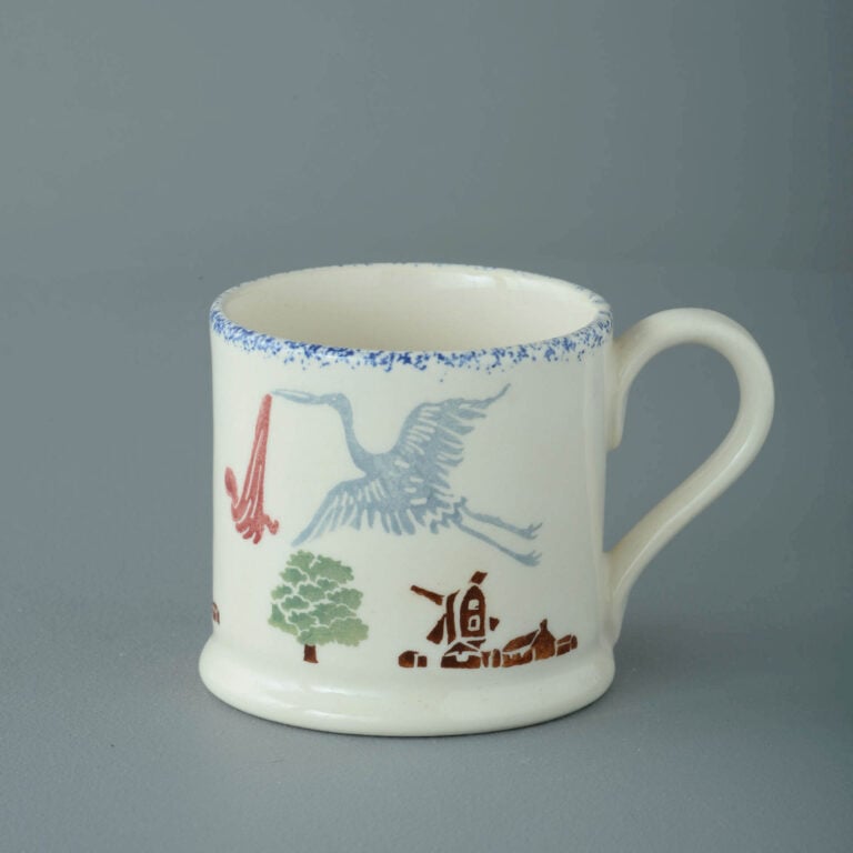 Stork & Baby Mug Small