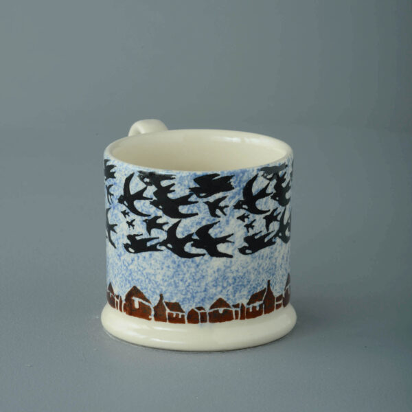 Bird Swallows at dusk Mug Small