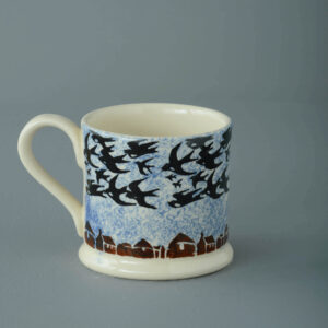Bird Swallows at dusk Mug Small