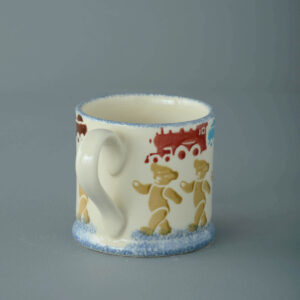 Teddy Bear And Train Mug Small