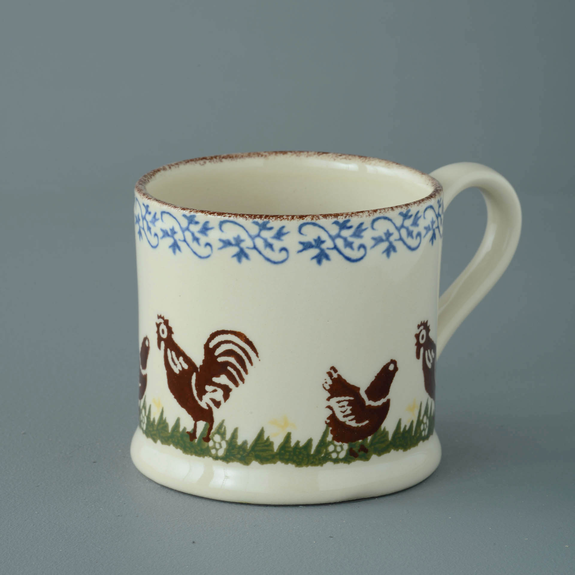 Cock & Hen Mug Large
