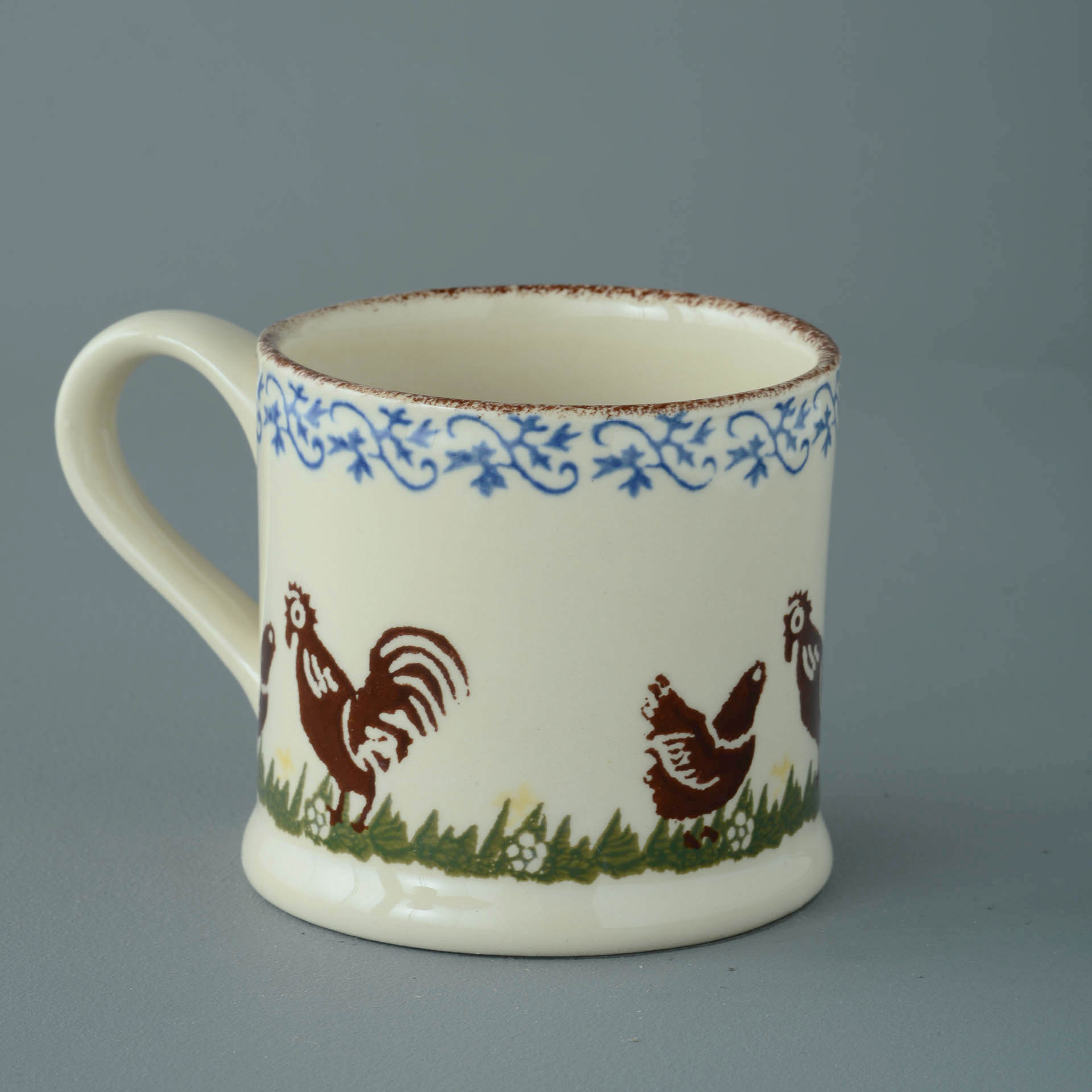 Cock & Hen Mug Large