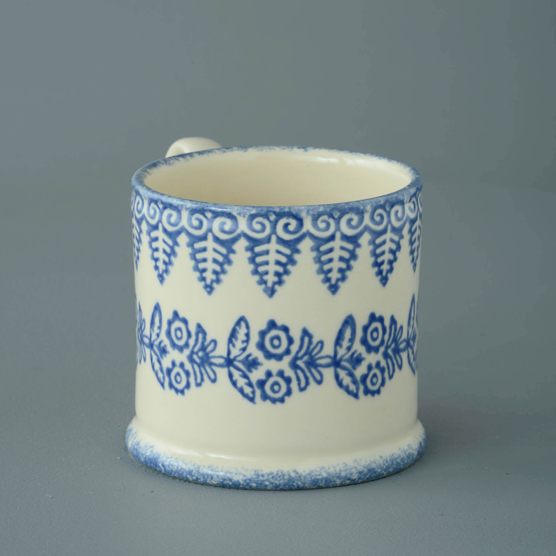 Lacey Blue Mug Large