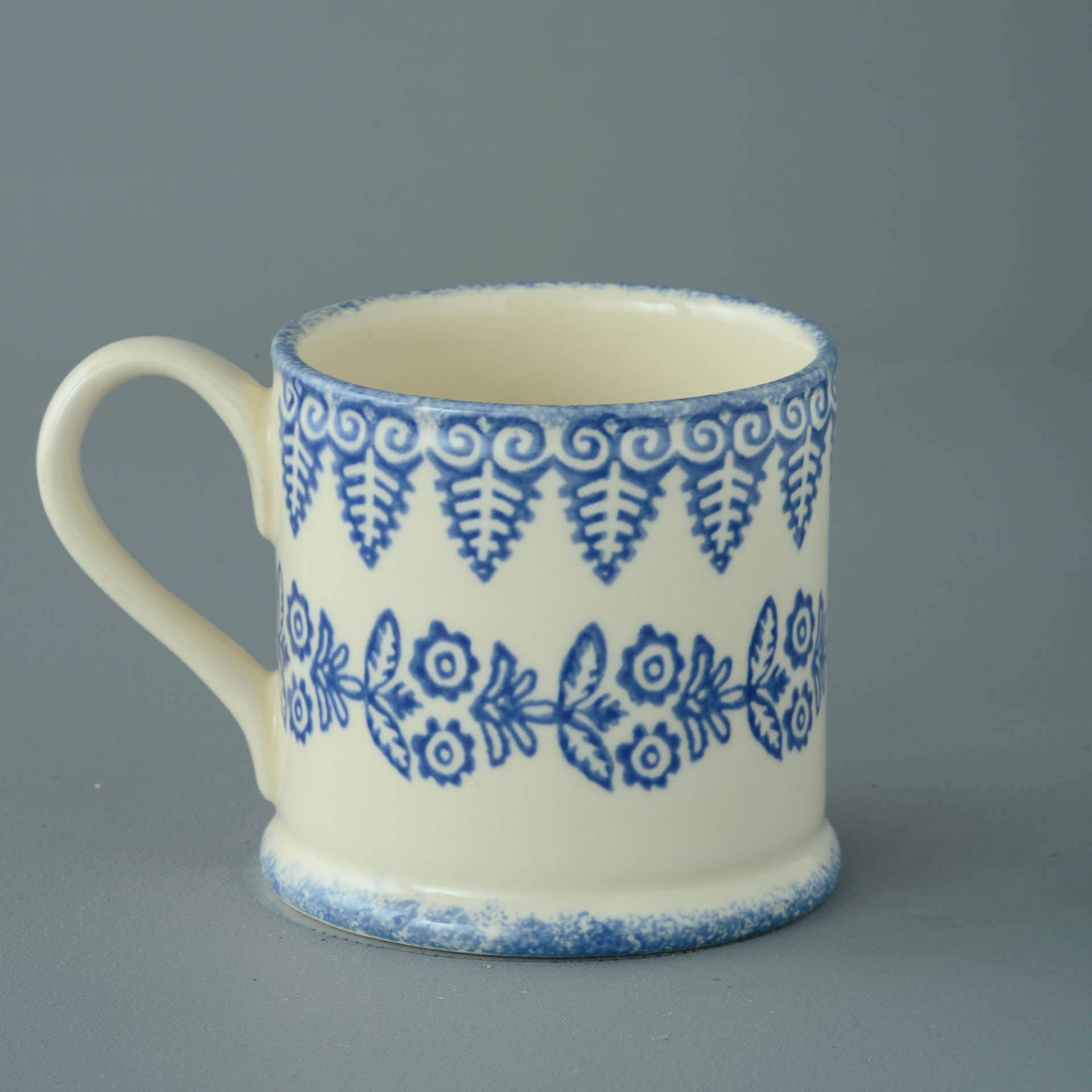 Lacey Blue Mug Large