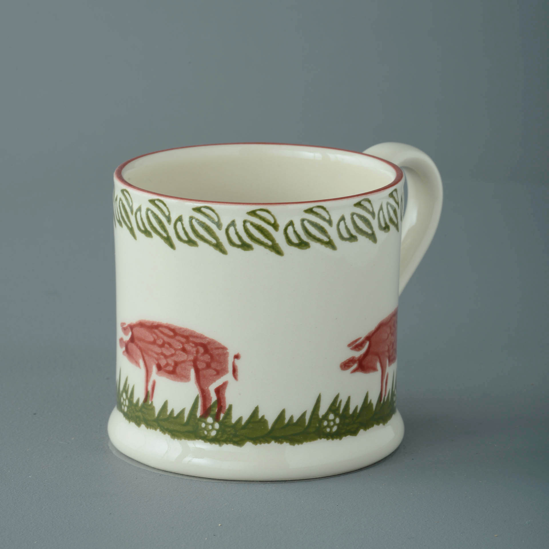 Pink Pig Mug Large