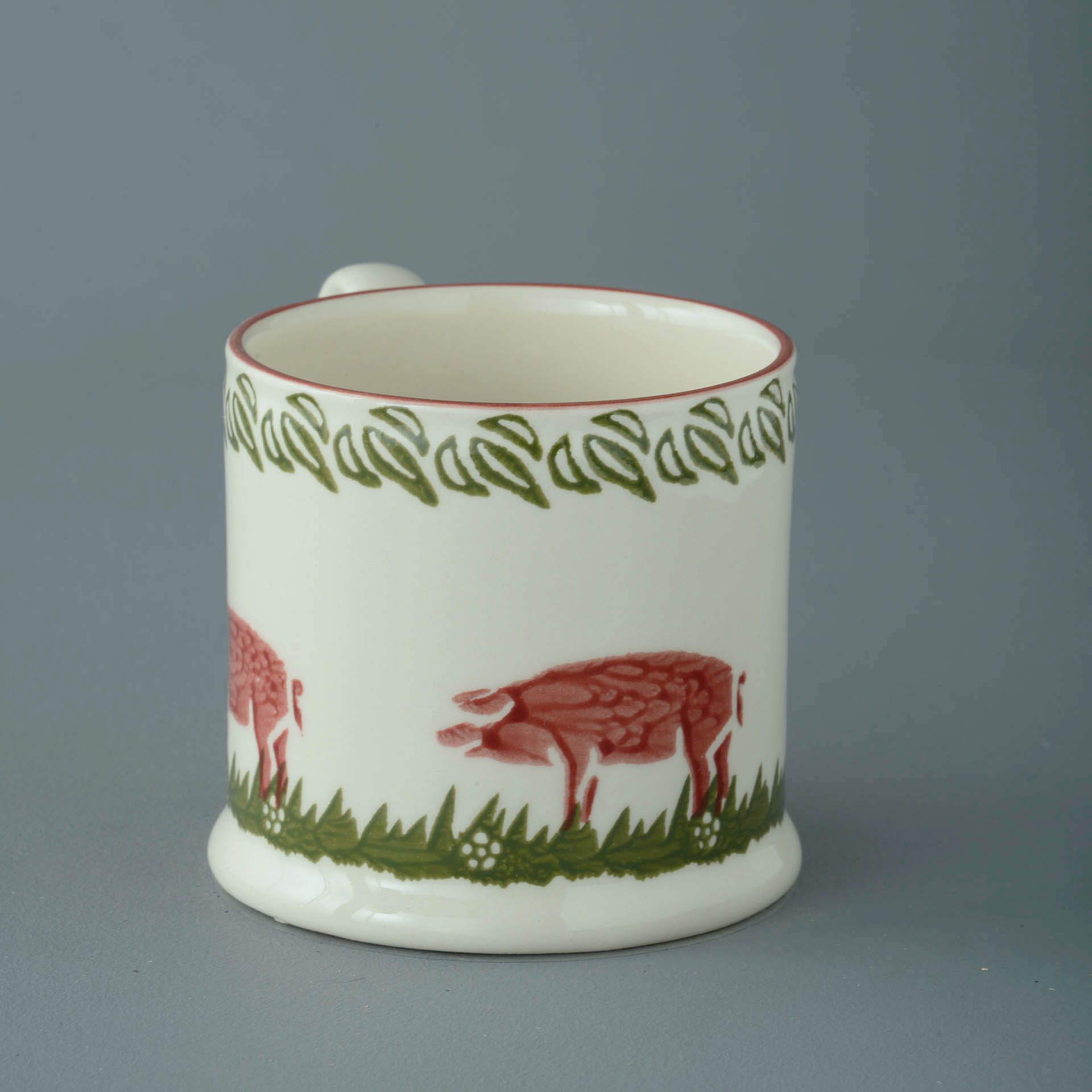 Pink Pig Mug Large