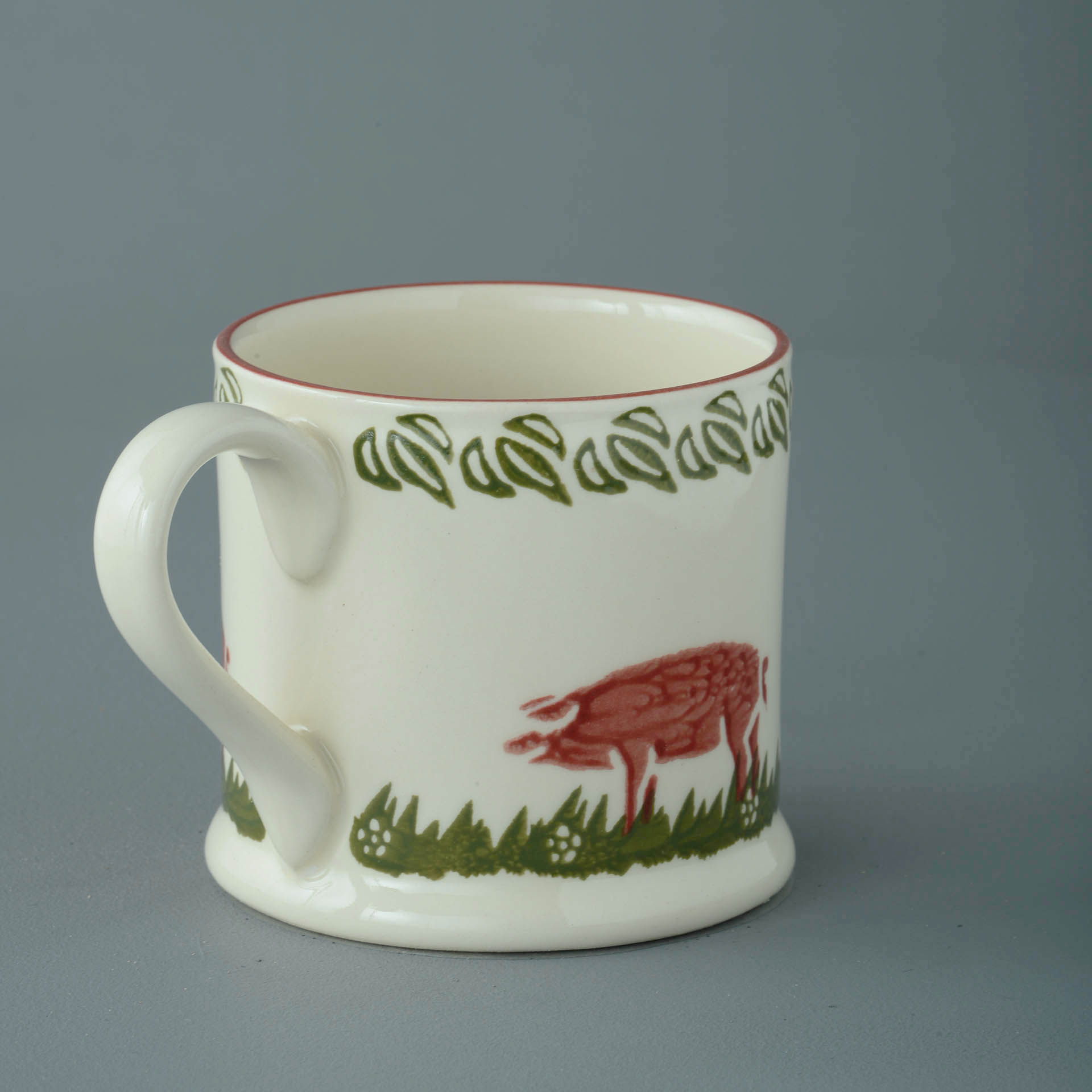 Pink Pig Mug Large
