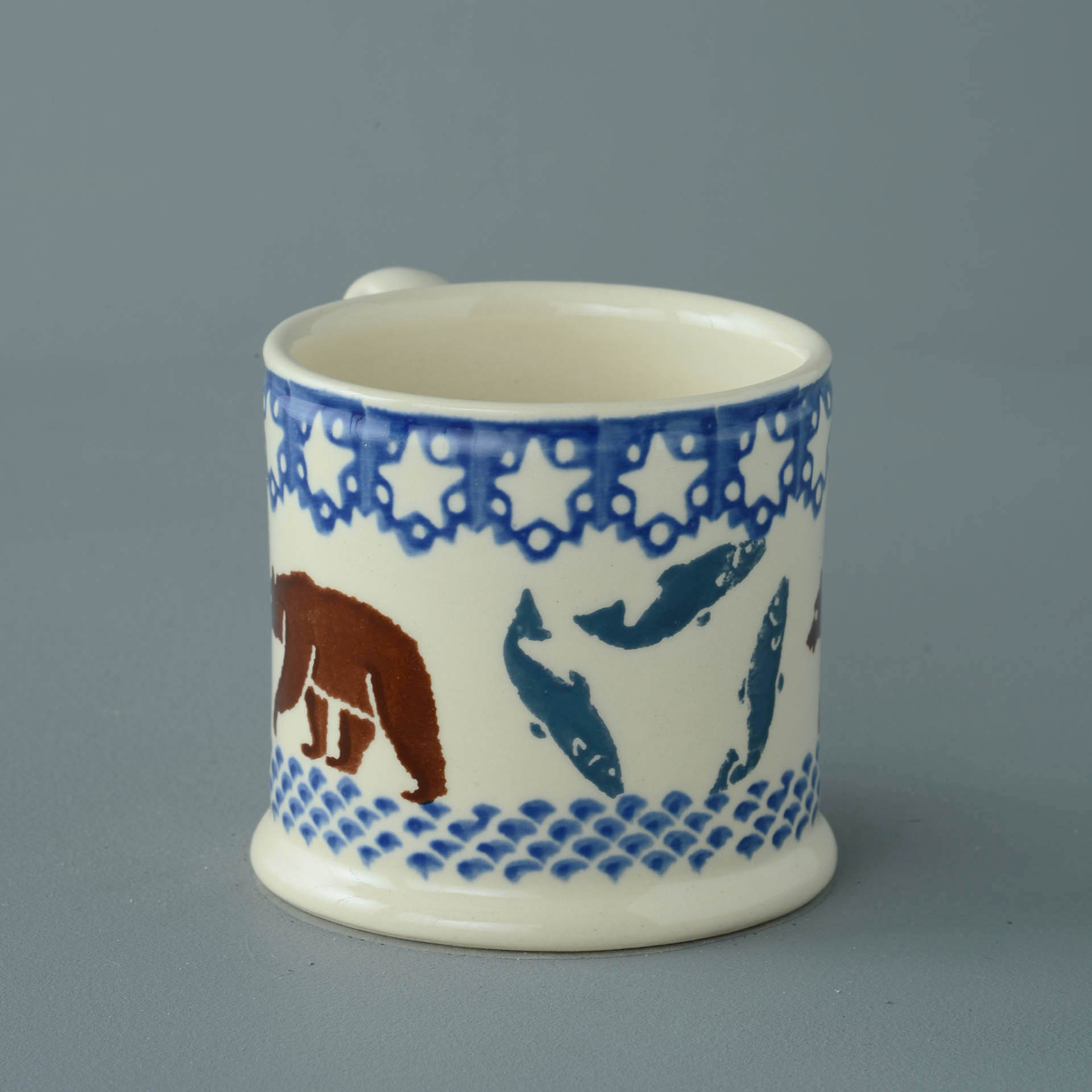 Bear and Fish Mug Large