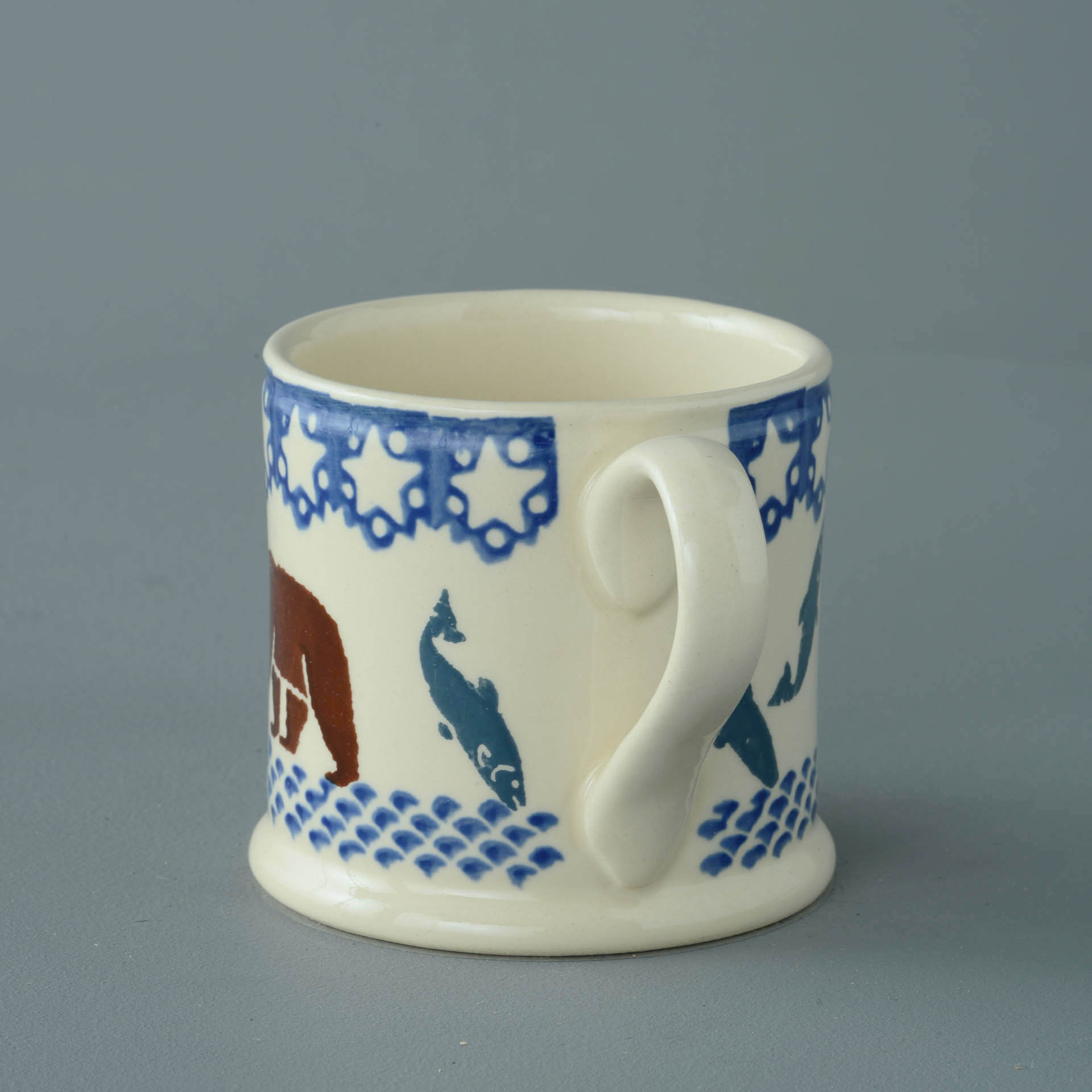 Bear and Fish Mug Large