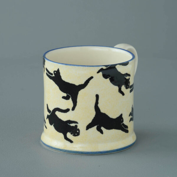 Cats Leaping Mug Large