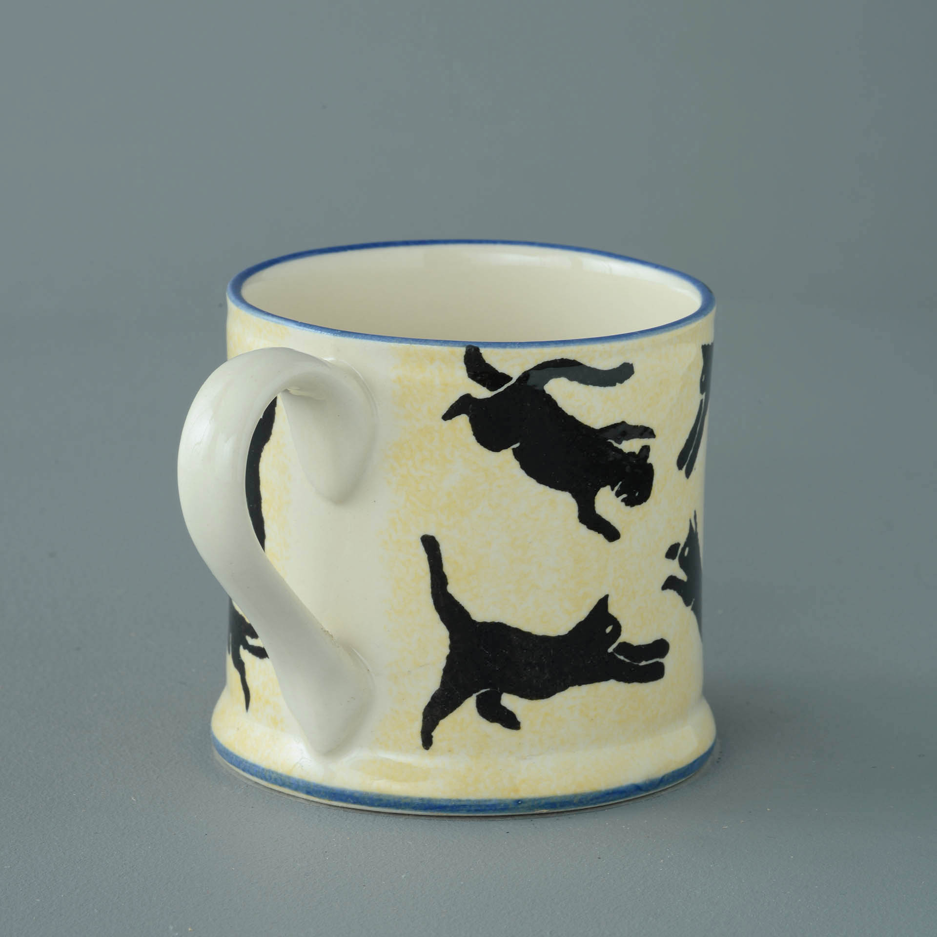 Cats Leaping Mug Large