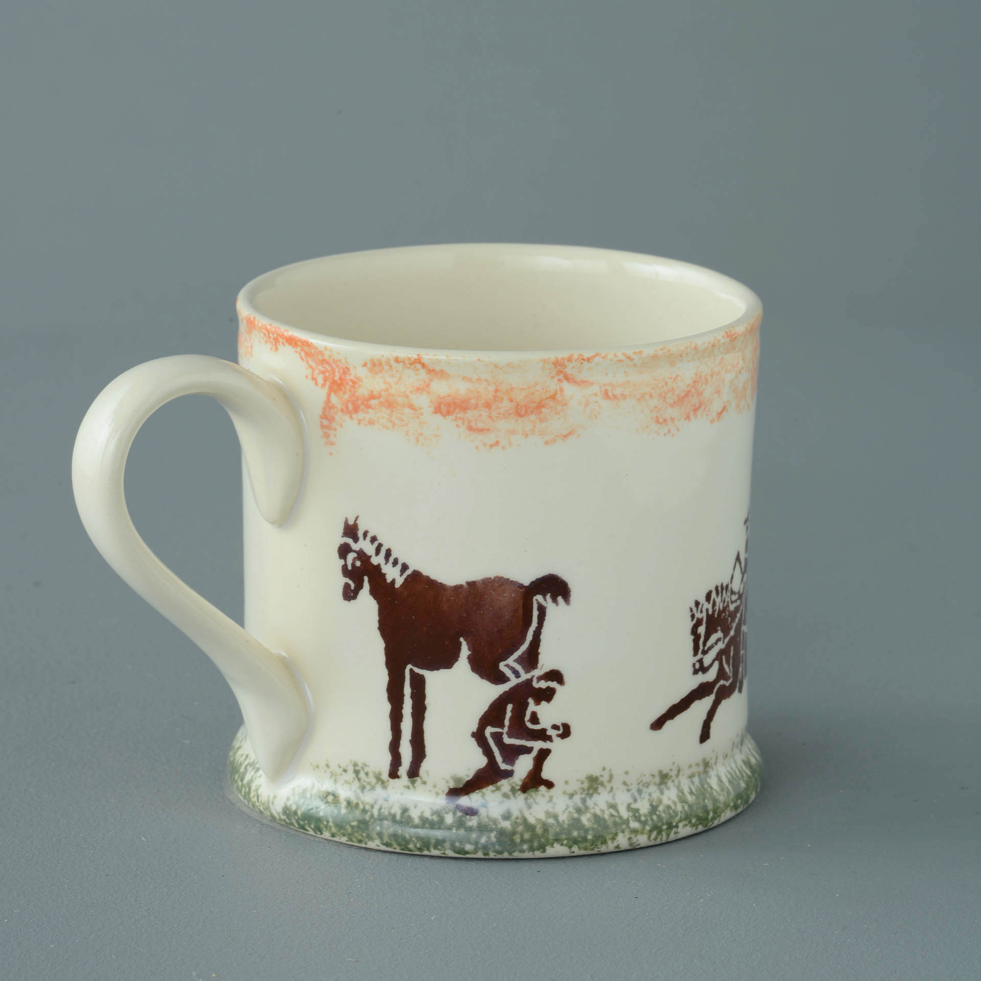 Cowboy and Farrier Mug Large