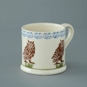 Owl On A Stump Mug Large