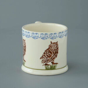 Owl On A Stump Mug Large