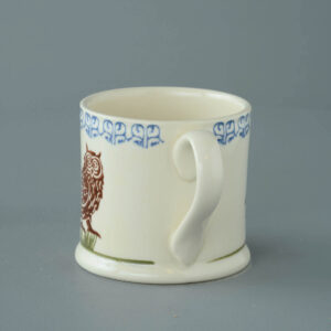 Owl On A Stump Mug Large