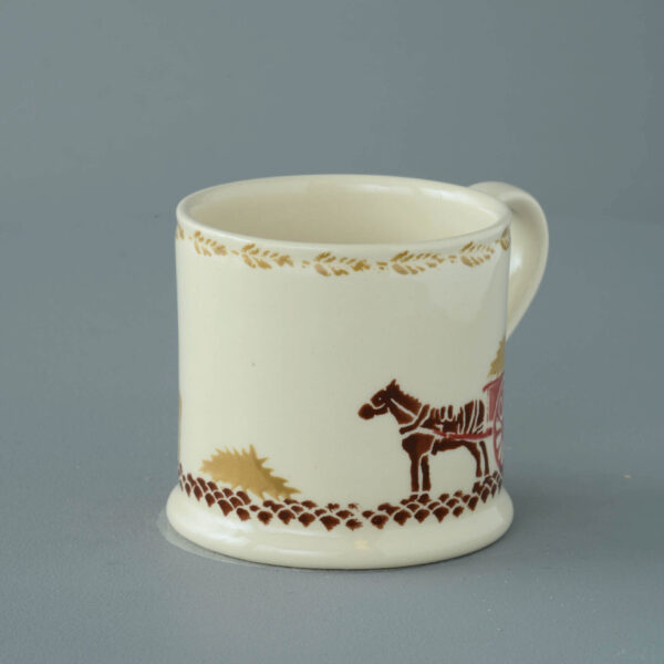 Reaper And Hay Cart Mug Large